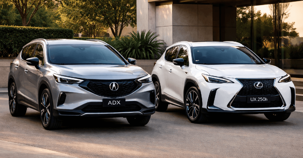 Acura ADX vs Lexus UX Comparison