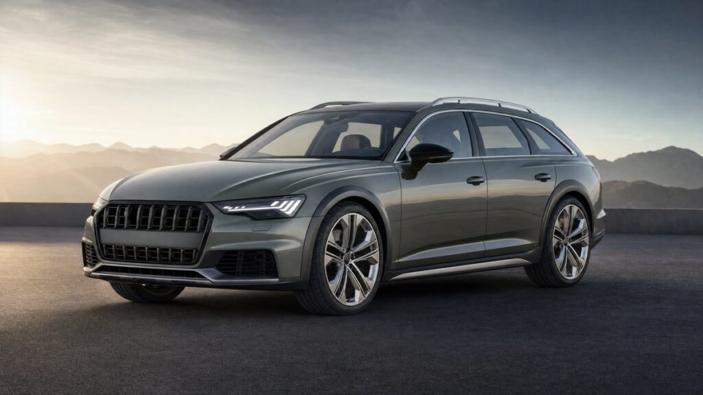 Audi A6 Allroad Returns as a Lifted Luxury Wagon