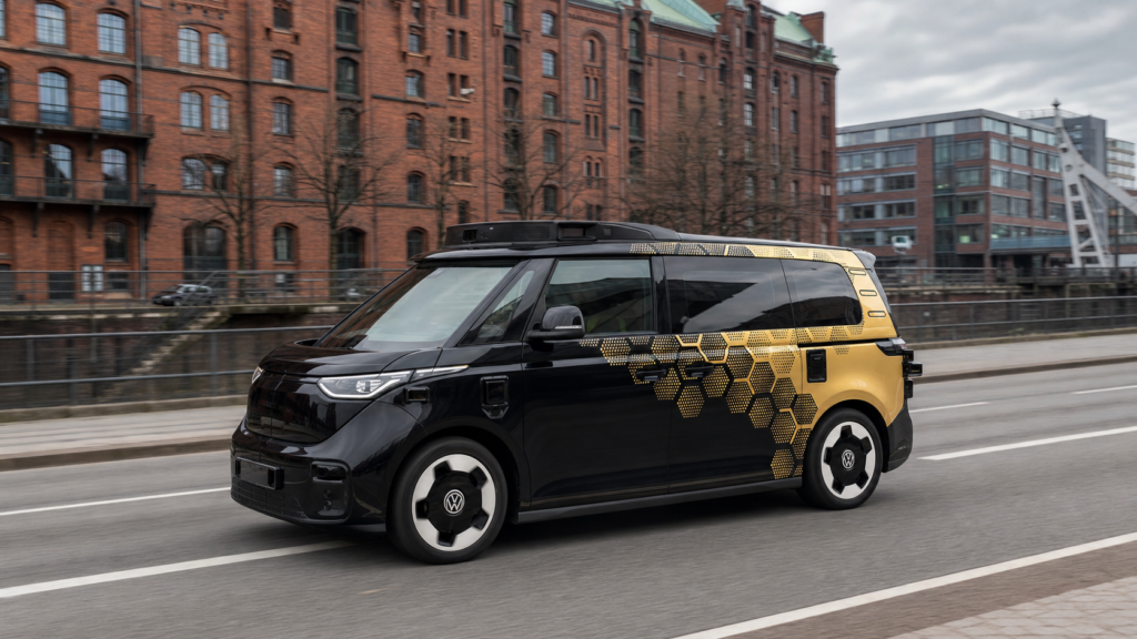 Volkswagen Starts Autonomous ID. Buzz Ride-Pooling Pilot in Hamburg